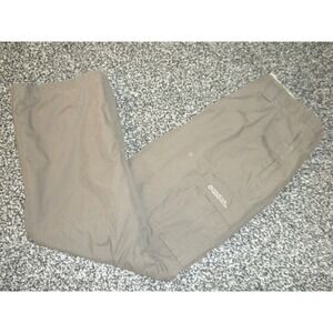 Mountain Warehouse Cargo Pants Womens 6 Brown‎ Fleece Insulated 31" Inseam